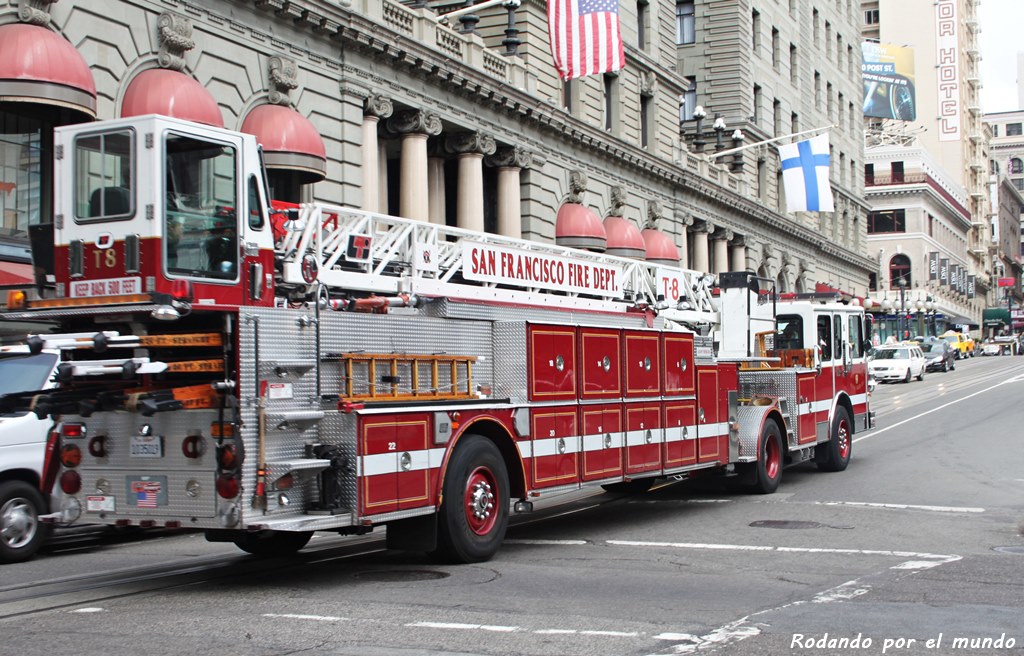 Hay pocas cosas más típicamente americanas que uno de sus camiones de bomberos.