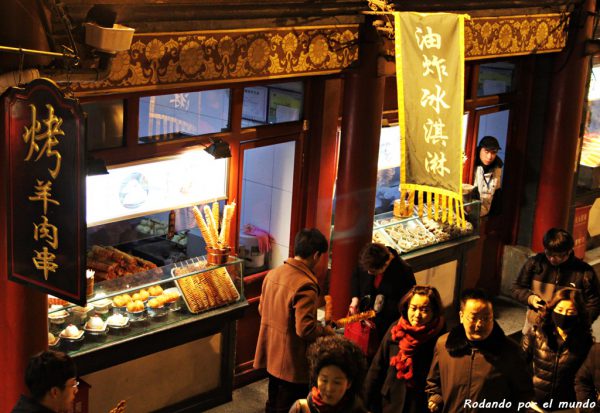 Mercado de Wangfujing Pekin