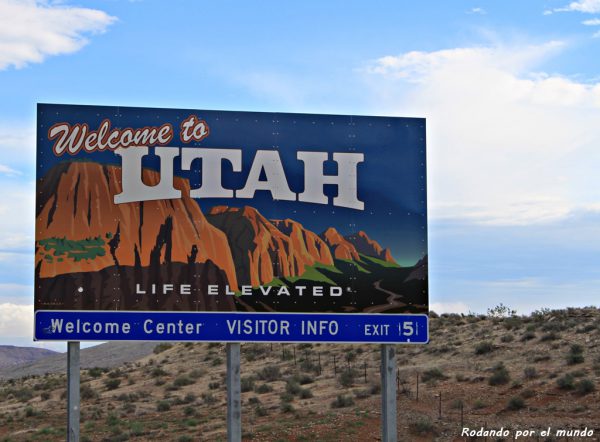 Utah nos da la bienvenida.