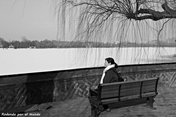 Antes de marcharnos nos tomamos unos minutos de descanso admirando las vistas.