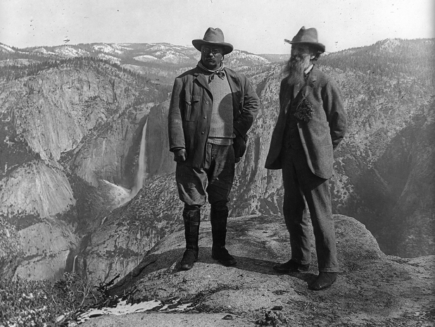 Theodore Roosevelt y John Muir
