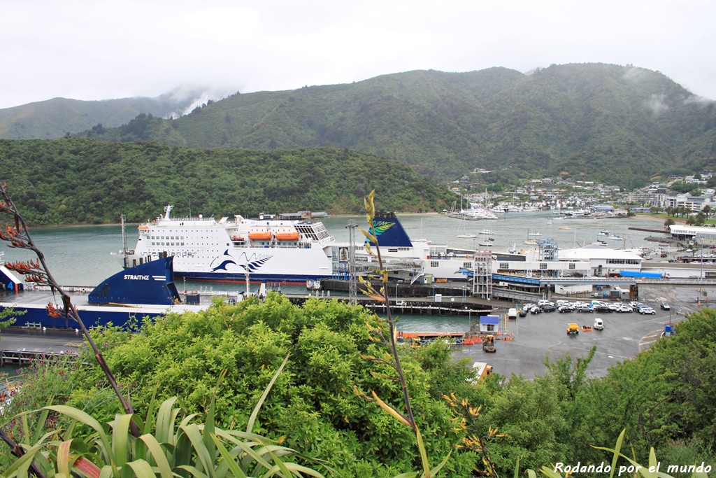 Ferry en Nueva Zelanda