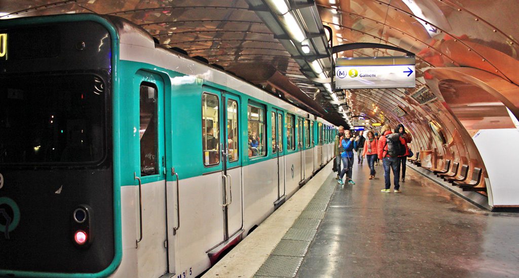 Transporte público en París