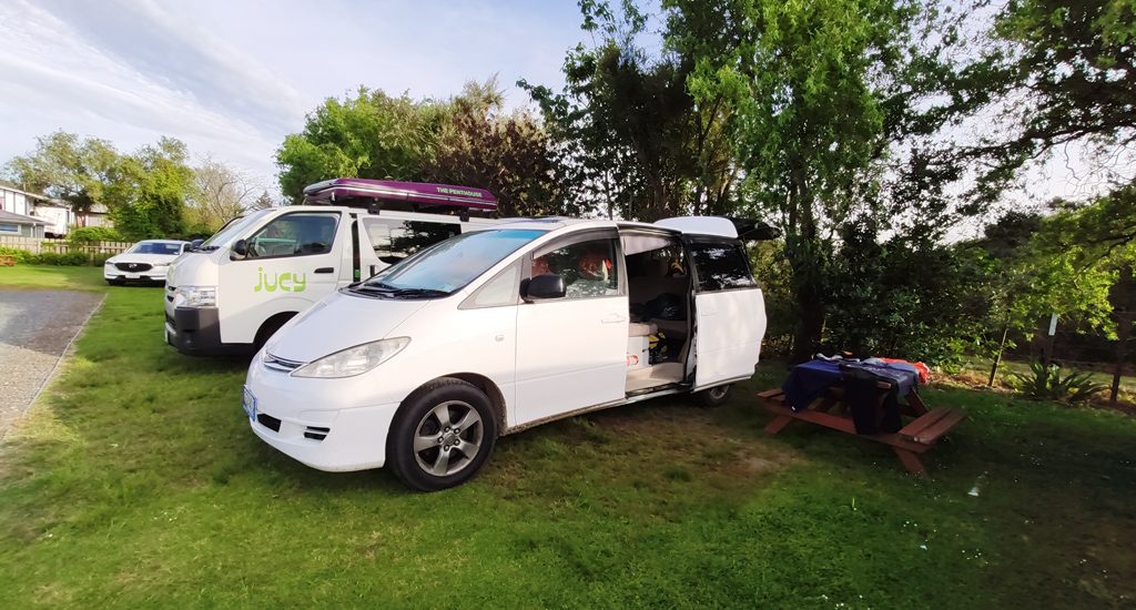 Camping en Nueva Zelanda